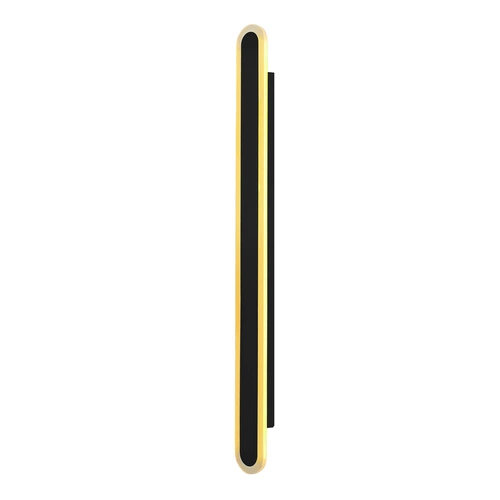 Venkovní nástěnná lampa STICK L-90 černá 28W opálový difuzor IP65