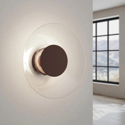 Nástěnné svítidlo ASTRO LED hnědé moderní do obývacího pokoje 4000K