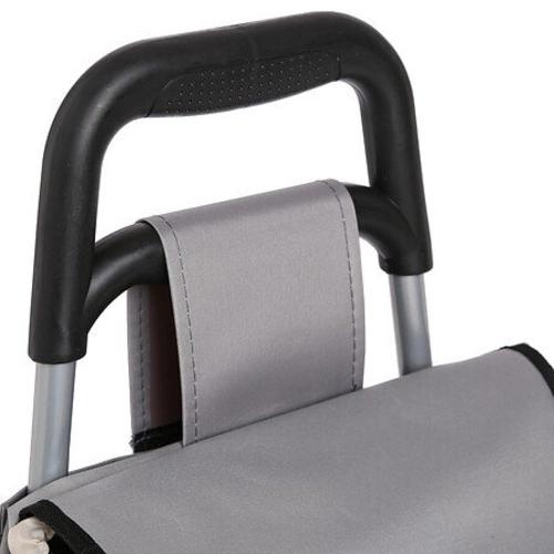 Nákupní vozík Aquarelle se 2 koly šedý