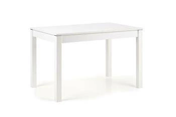 Rozkládací jídelní stůl Rocco Intesi bílý moderní pro 4–6 osob 118–158 cm