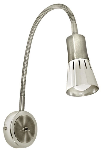 Nástěnná konzolová lampa Arena 1*40W r50 E14 nikl matný