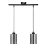 Závěsná lampa Cox 2x60W E27 chrom