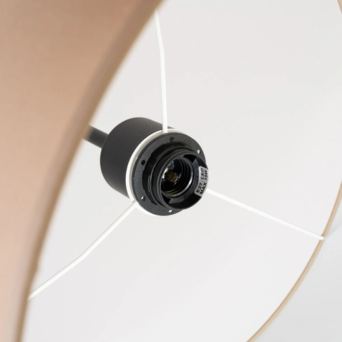 Závěsné svítidlo NEVIA béžové minimalistické do obýváku a jídelny 40 cm