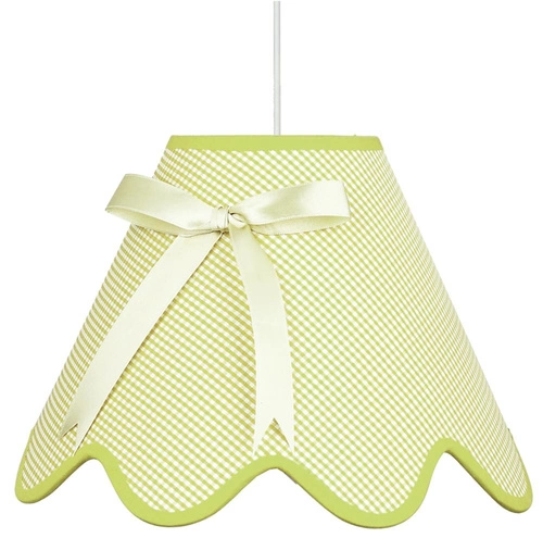 Závěsná lampa Lola 1x60W E27 pistácie