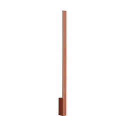 LAHTI 90 okrově červená LED nástěnná lampa 3000K