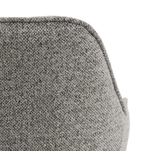 Čalouněná židle Brooke šedá s područkami do jídelny a obýváku moderní Actona