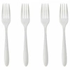 Sada jídelních vidliček Nevis 5five simply smart stříbrné nerezová ocel 4 ks vhodné do myčky