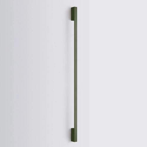 Nástěnné LED svítidlo SAPPO 150 moderní olivově zelené do obýváku a ložnice hliník