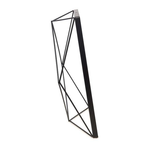 Černý kovový fotorámeček 20x25 Prisma Umbra moderní na postavení nebo zavěšení