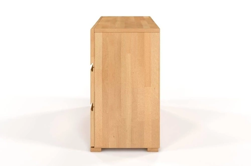 Buková komoda se zásuvkami SKANDICA Vestre 120 cm skandinávská do obýváku nebo ložnice