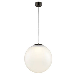Závěsné LED svítidlo koule NUBE L bílá 40 cm moderní do obýváku a jídelny Step into Design
