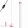 Stojací lampa TRANG růžová LED moderní do obývacího pokoje 3000K