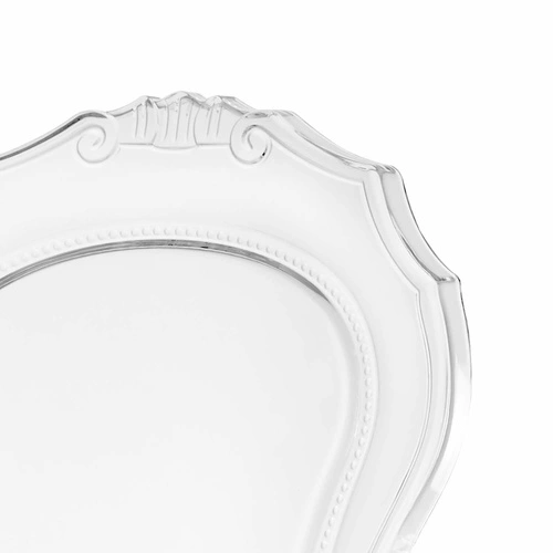 Průhledná židle Queen Arm Intesi glamour s područkami do obýváku stohovatelná