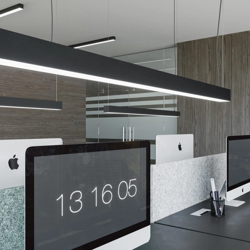 Závěsné LED svítidlo Pinne 90 bílé moderní nad kuchyňský ostrůvek nebo do jídelny