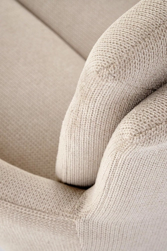 Otočná židle Bolenge Intesi béžová čalouněná s područkami do jídelny a kanceláře