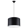 Závěsné svítidlo NOVA 40 černé, nastavitelné, minimalistické do obýváku a jídelny