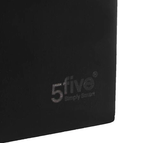 Sada 3 černých bambusových dekoračních krabiček Bava do ložnice nebo kanceláře