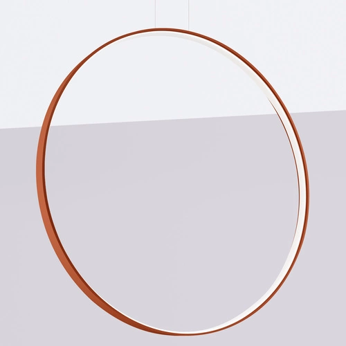 Závěsné LED svítidlo RIO 110 červené moderní nastavitelné nad jídelní stůl