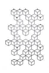 Moderní nástěnný věšák do předsíně Stiga L černý kovový POLYHEDRA 91 cm