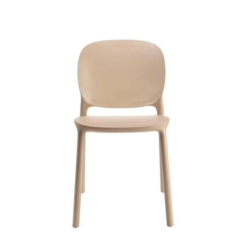 Jídelní a zahradní židle Hug SCAB Design béžová plastová stohovatelná snadné čištění