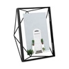 Černý kovový fotorámeček Prisma Umbra 13x18 cm na postavení i zavěšení moderní design