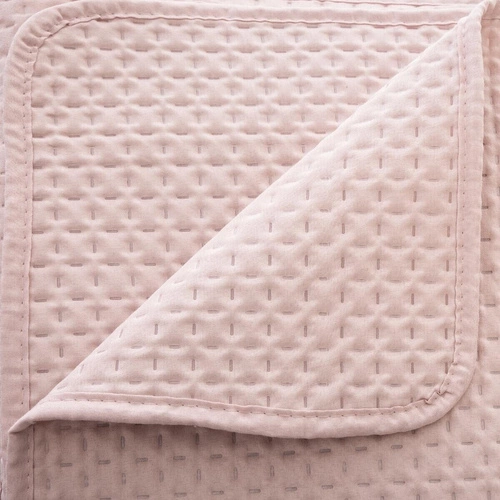 Moderní přehoz na postel Dolce 240x260 cm růžový se 2 povlaky Atmosphera