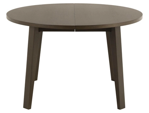 Skládací stůl A-Line kulatý, kouřový dub 120/220