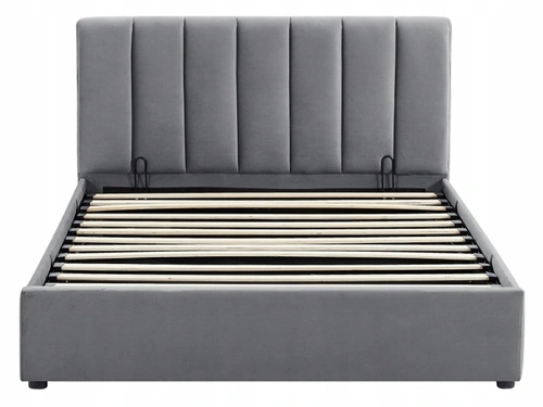 Čalouněná postel Lexington 120x200 šedá s úložným prostorem do ložnice