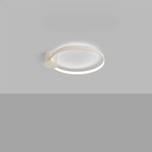 Stropní LED svítidlo RIO 55 béžové moderní do obýváku a ložnice, stmívatelné 61 cm