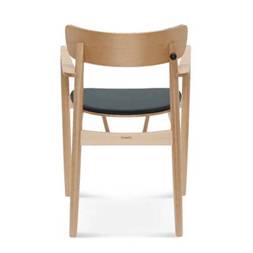 Dřevěná jídelní židle s područkami Fameg Nopp moderní na míru