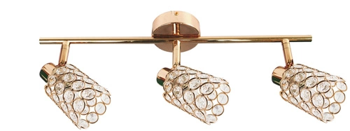 Stropní svítidlo York 3x zlaté glamour nastavitelné do obýváku a jídelny CANDELLUX