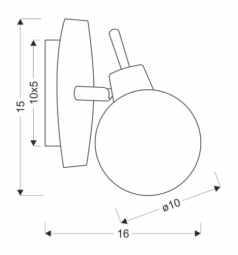 Moderní nástěnné svítidlo Lentini zlaté s jantarovým stínidlem do ložnice a obýváku Candellux