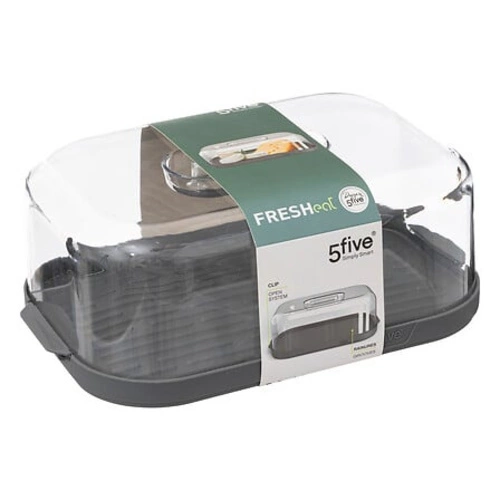 Plastová krabička na sýr Fresh Eat šedá