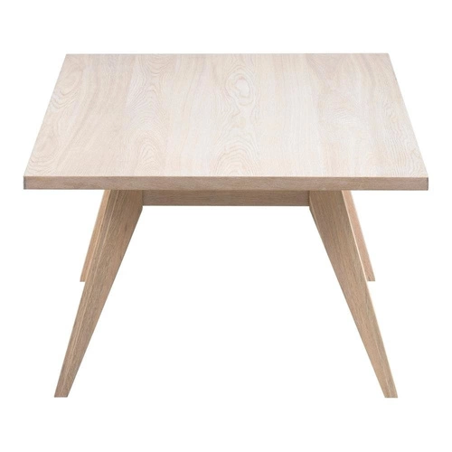 Dřevěný obdélníkový konferenční stolek A-Line Actona bělený moderní do obýváku 130x70 cm