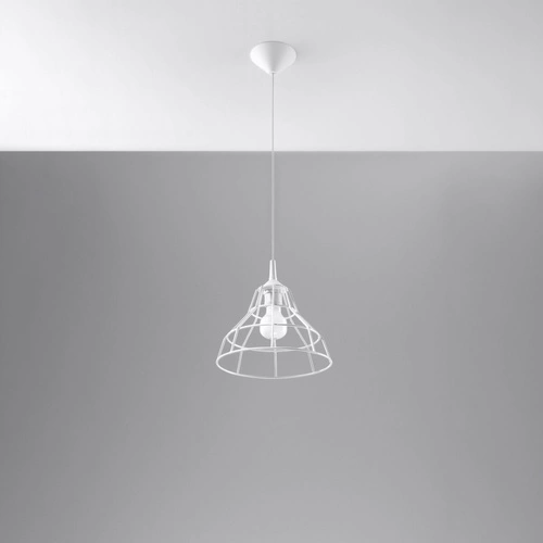 Závěsná lampa ANATA bílá