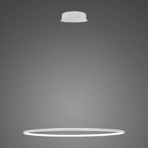 Led kruhy závěsná lampa č. 1 60 cm 4K bílá