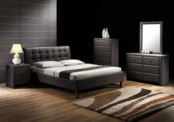 Postel Samur 160 černá