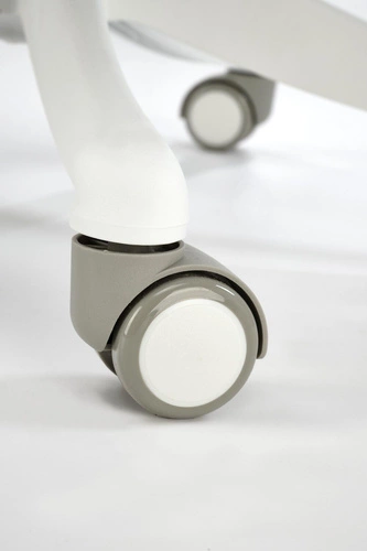 Ergonomická kancelářská židle Belm Intesi šedá na kolečkách s nastavitelnou opěrkou hlavy do kanceláře