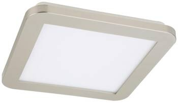 Stropní svítidlo Nexit stropní svítidlo 22,5x22,5 12W LED IP44 saténová+bílá 3000K