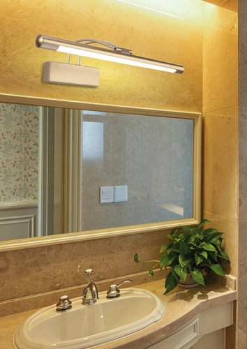 Nástěnné LED svítidlo Renoir 8W moderní zlaté glamour do obýváku a ložnice 46 cm