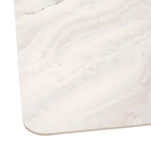 Rychleschnoucí diatomitová koupelnová podložka protiskluzová 5five Simply Smart bílý mramor 50x120 cm