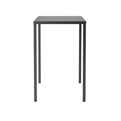 Barový stůl Summer SCAB Design 70x70 cm čtvercový kovový antracitový do kuchyně a na zahradu