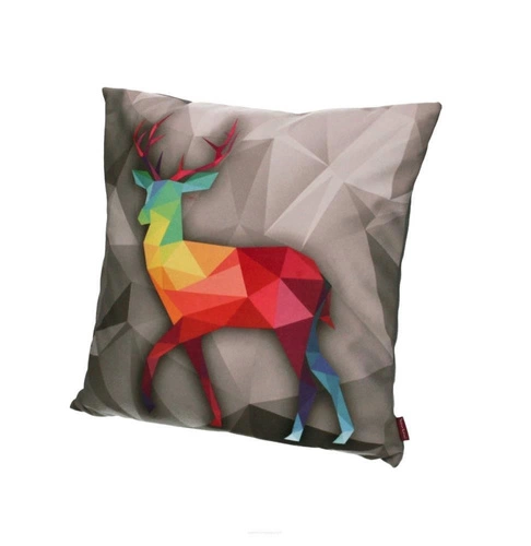 Dekorační sametový polštář MAX antialergický moderní do obýváku vícebarevný 40x40