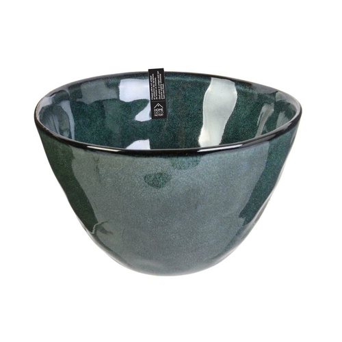 Keramická miska na polévku Laguna Intesi modrá boho 550 ml do kuchyně