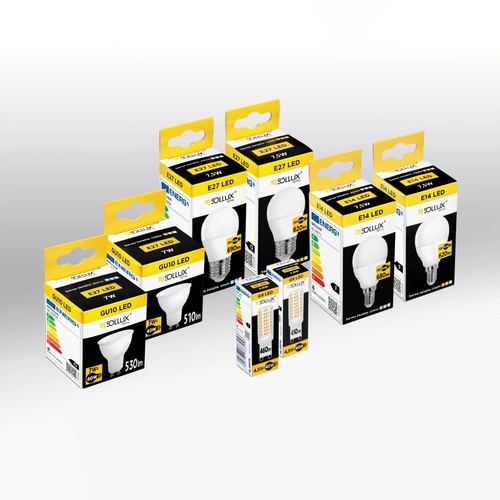 LED žárovka G9 4,5W 3000K teplá moderní čirá pro lampy Sollux Lighting