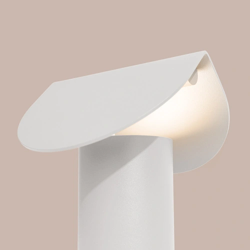 Stolní LED lampa BISCUIT značky THORO LIGHTING bílá 13 × 12 × 1