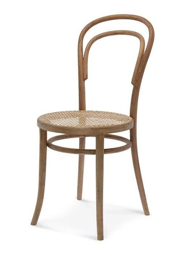 Dřevěná jídelní židle Fameg 14 retro s výpletem, na míru