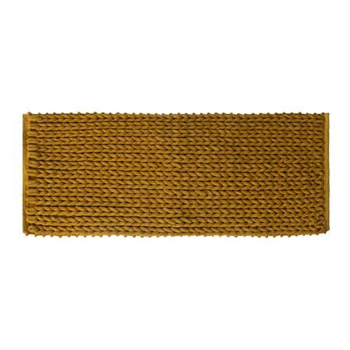 Barvy koupelnové předložky 50x120cm hořčice