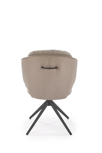 Otočná židle Arleth Intesi čalouněná šedá s područkami do kanceláře a obýváku