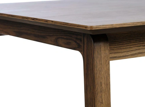 Rozkládací jídelní stůl Bari kouřový dub 190–290x95 cm